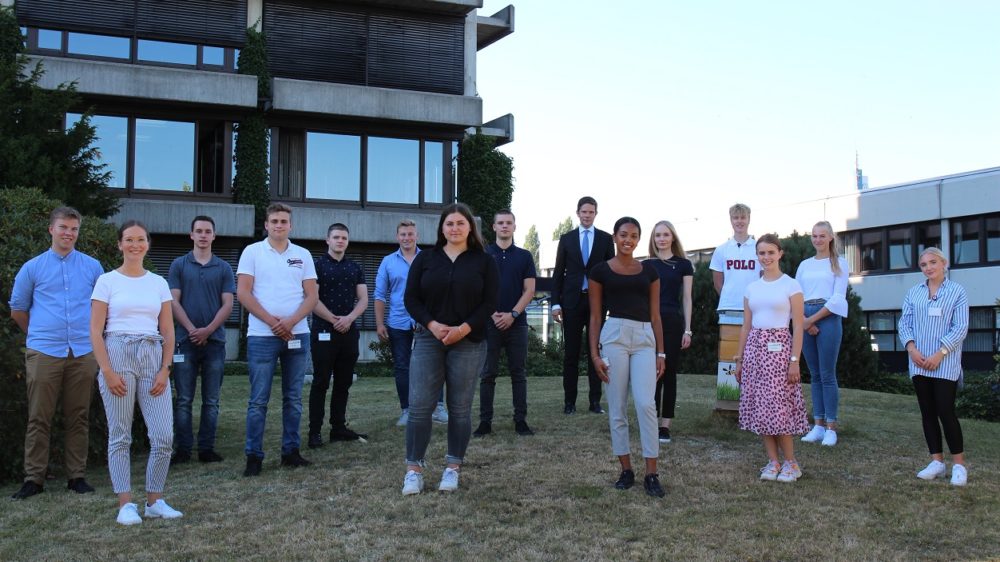 13 Piepenbrocker starten ihre Ausbildung (Bild : Piepenbrock Unternehmensgruppe GmbH + Co. KG)