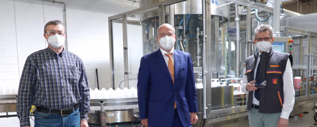 Neue Abfüllanlage von Planol