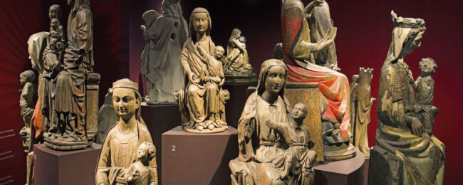 Die Madonnen-Figuren-Sammlung des LWL-Museums.