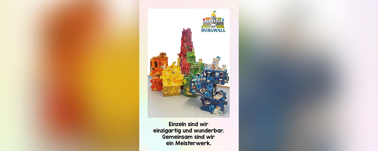 Erster Platz: Kunstwerk der Städt. Kita Burgwall in Münster