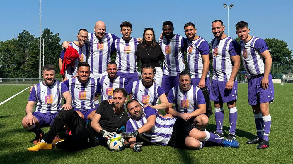 Flughafen Düsseldorf organisiert Fußballturnier - DSW war dabei