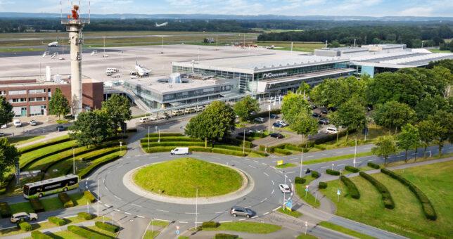 Piepenbrock verantwortet die Sauberkeit am Flughafen Münster/Osnabrück.