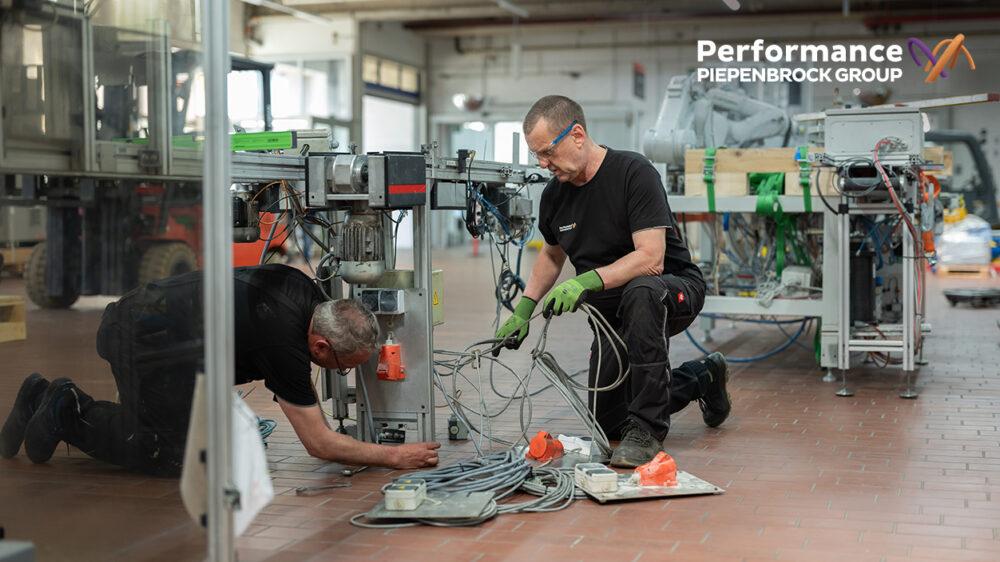 Industriemontage der Performance Service GmbH aus Füssen im Allgäu