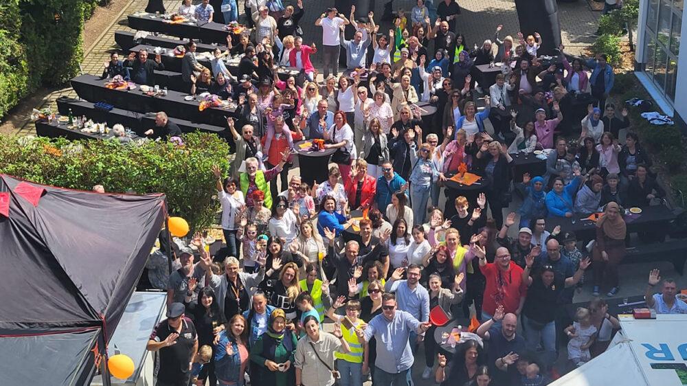 Über 300 Mitarbeiter und ihre Familien kamen zum Sommerfest der Piepenbrock Niederlassung Dortmund.