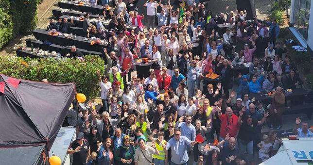 Über 300 Mitarbeiter und ihre Familien kamen zum Sommerfest der Piepenbrock Niederlassung Dortmund.