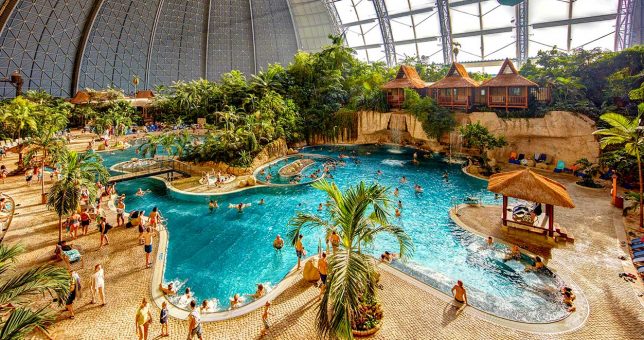 Saubere Strände im Tropical Islands