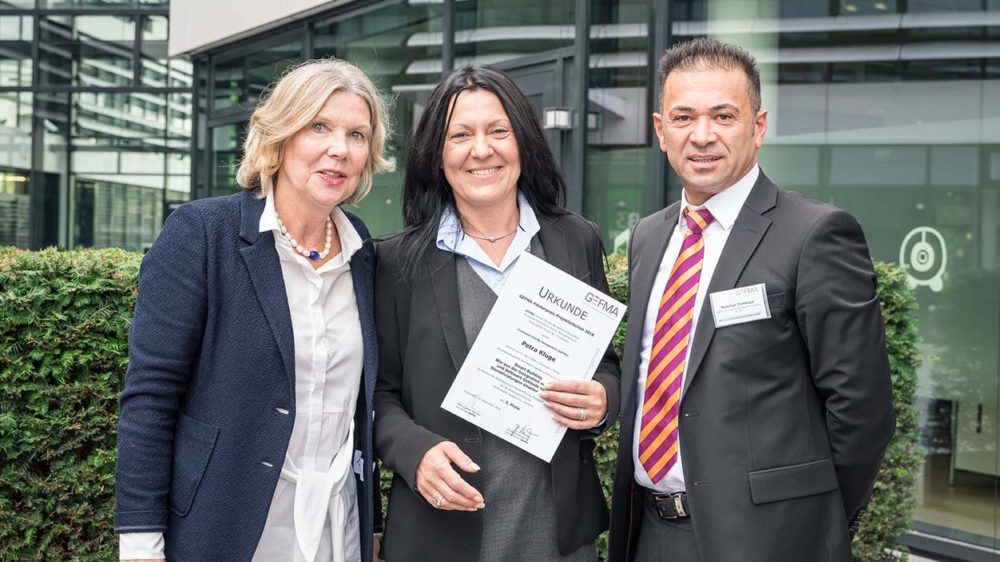 GEFMA-Förderpreis für Piepenbrockerin.