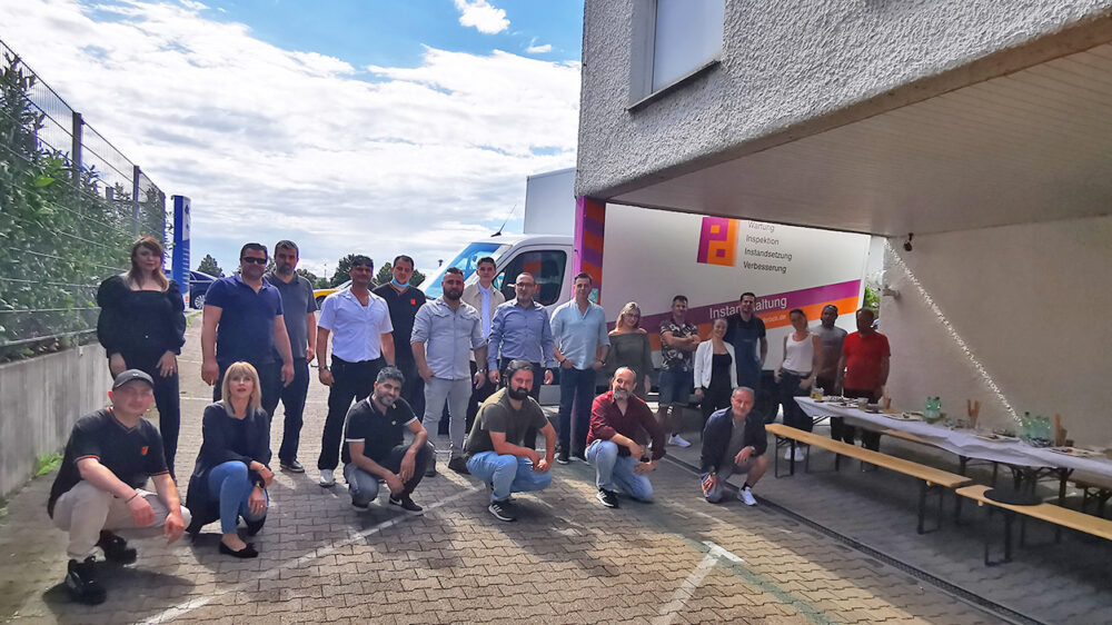 Spaß und Gemeinschaft beim Piepenbrock-Grillfest in Sindelfingen