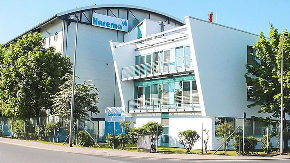 Außenansicht Verwaltungsgebäude Harema