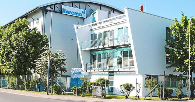 Außenansicht Verwaltungsgebäude Harema