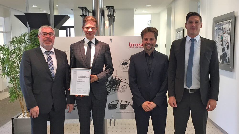 Piepenbrock erneut von Brose als Key Supplier gewürdigt