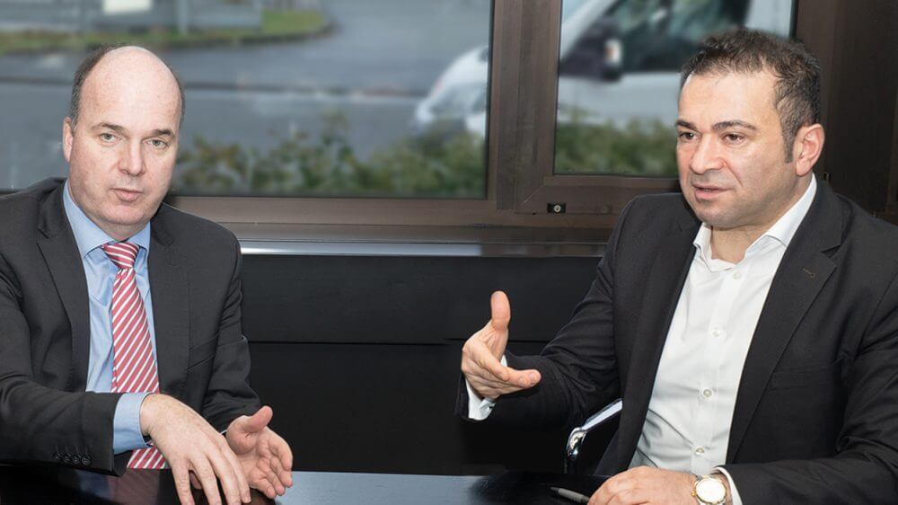 Klaus Aengenvoort und Mahmut Tümkaya