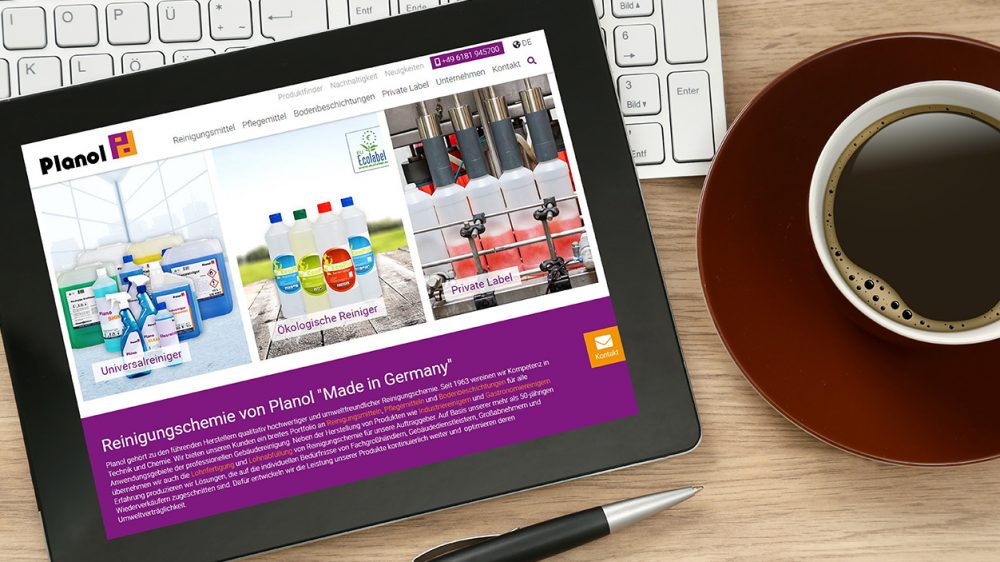 Neue Website von Planol ist online