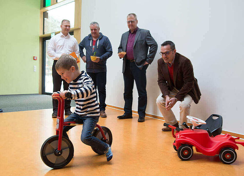 Marathon Spendenübergabe