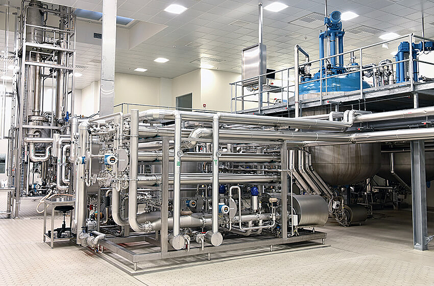 Lebensmittelindustrie und Produktionsmaschinen
