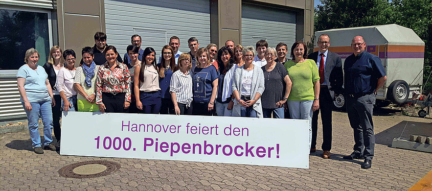 1000 Mitarbeiter in Hannover