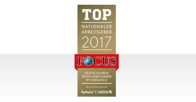 Siegel Top Arbeitgeber