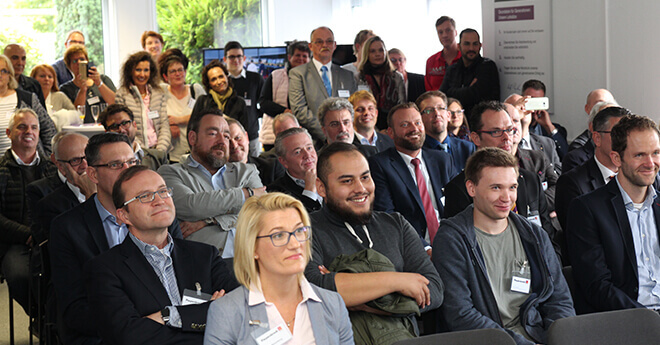 Gäste der Jubiläumsfeier in Dortmund