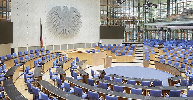 Innenansicht des WorldCCBonn 