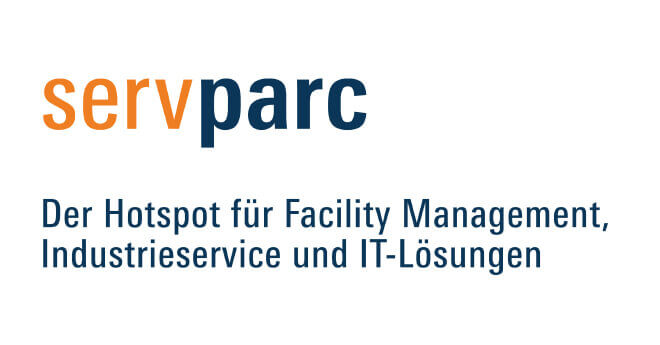 Logo der servparc Messe