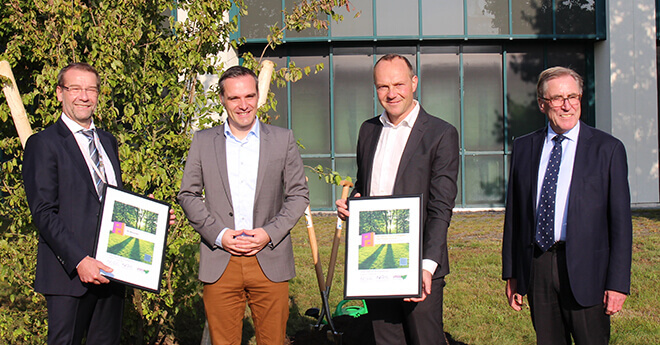 Tom Clarius, Alexander Brückner, Wolfram Günther und Andreas Sperl