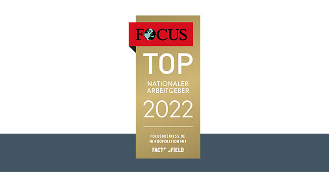 Die Piepenbrock Unternehmensgruppe freut sich über die Auszeichnung als Top-Nationaler Arbeitgeber 2022.